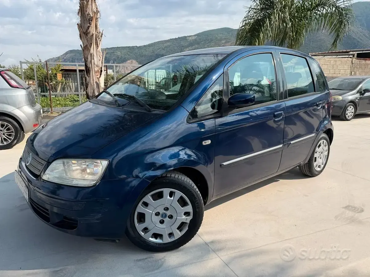Usata Fiat Idea 69 CV (50 kW) 2008 Blu Monovolume
