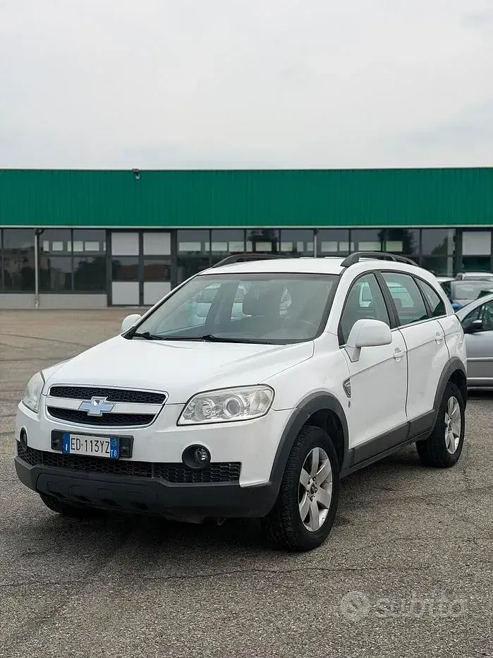 Usata Chevrolet Captiva 136 CV (100 kW) 2010 Bianco SUV