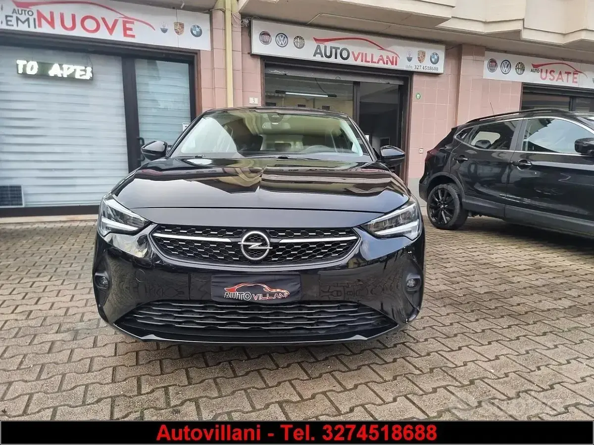 Usata Opel Corsa 75 CV (55 kW) 2020 Nero Utilitaria
