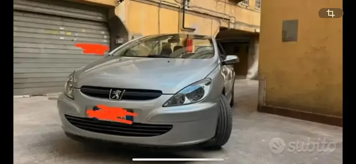 Usata Peugeot 307 CC 109 CV (80 kW) 2004 Grigio Cabrio
