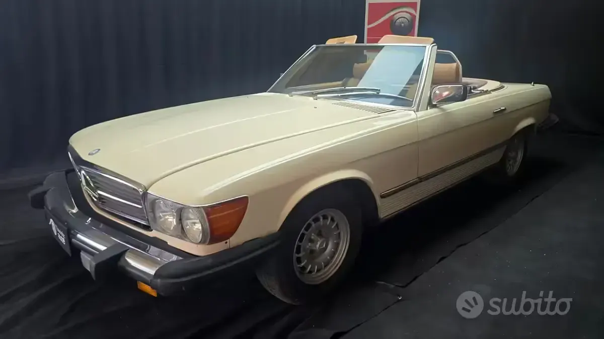 Usata Mercedes SL380 218 CV (160 kW) 1985 Cabrio