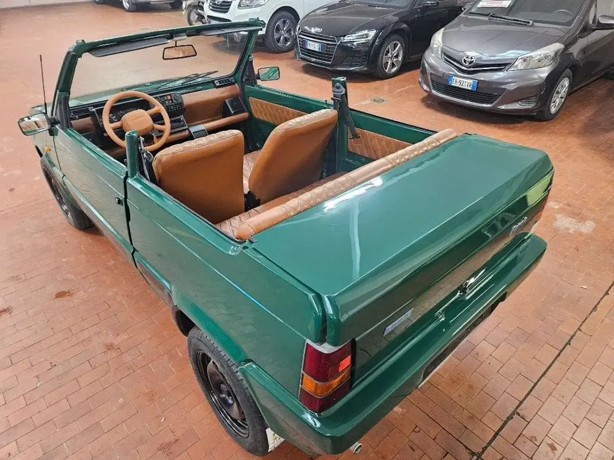 Usata Fiat Panda 39 CV (28 kW) 1997 Verde inglese Cabrio