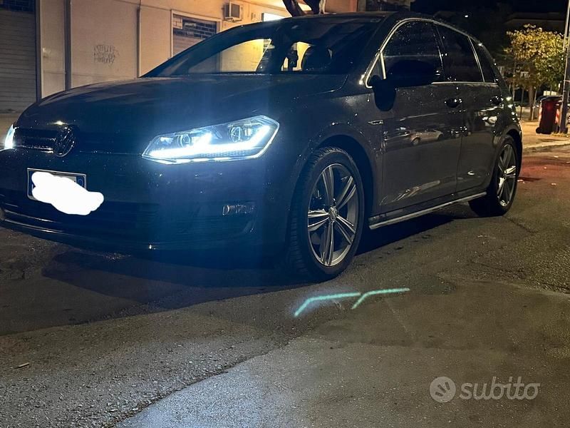 Usata VW Golf VII R-line 110 CV (80 kW) 2016 Grigio Utilitaria