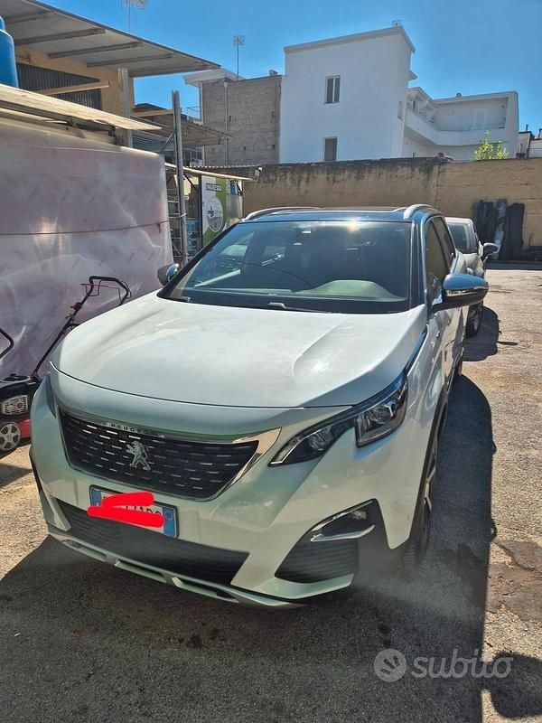 Usata Peugeot 5008 GT-line 180 CV (132 kW) 2017 Bianco Monovolume