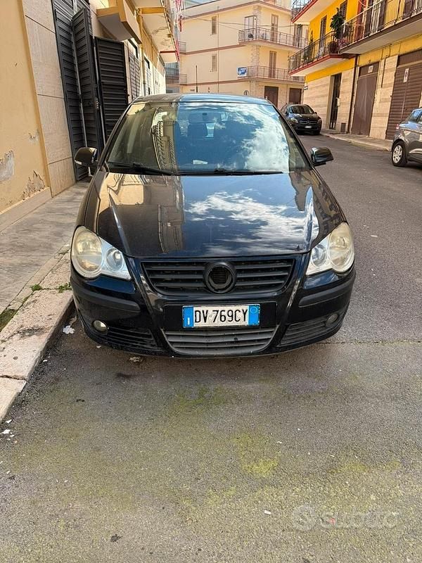 Usata VW Polo 69 CV (50 kW) 2007 Nero Berlina