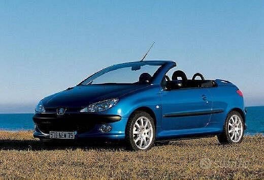 Grigio Usata 2003 Peugeot 206 CC Cabrio | 2900 € (Ottimo prezzo) - Immagine 1/1