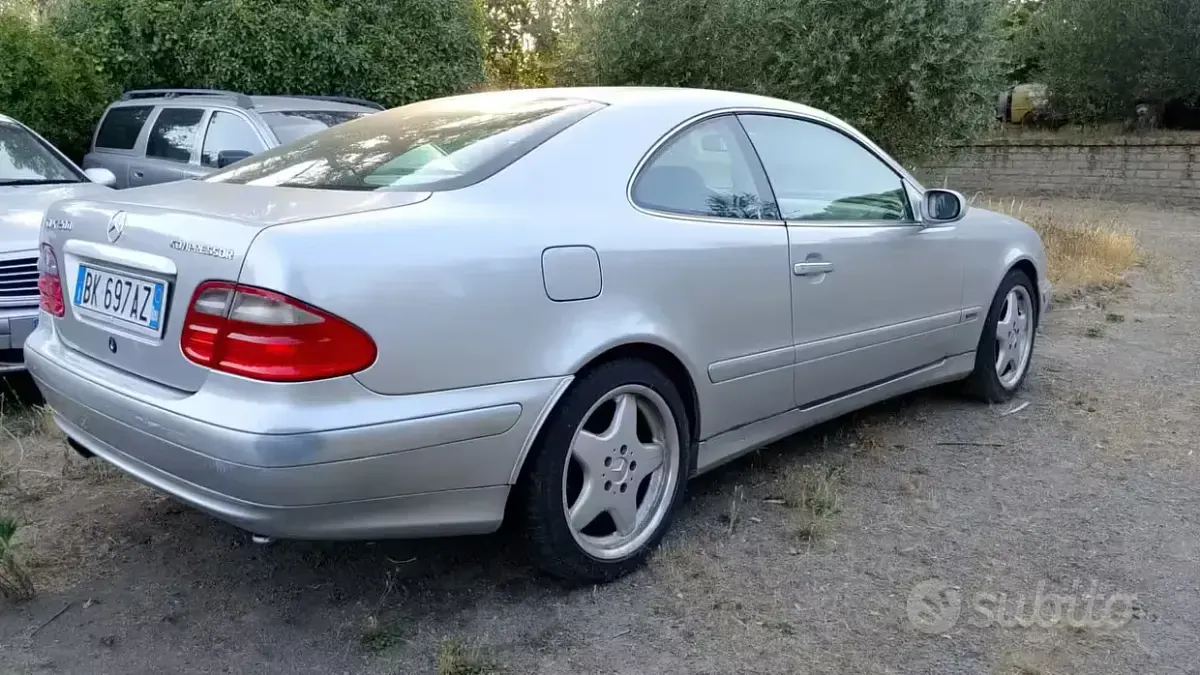 Usata Mercedes CLK200 AMG 192 CV (141 kW) 2000 Grigio Berlina
