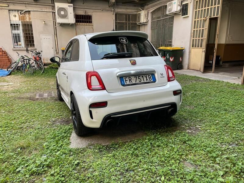 Usata Abarth 595 Turismo 165 CV (121 kW) 2018 Bianco Utilitaria