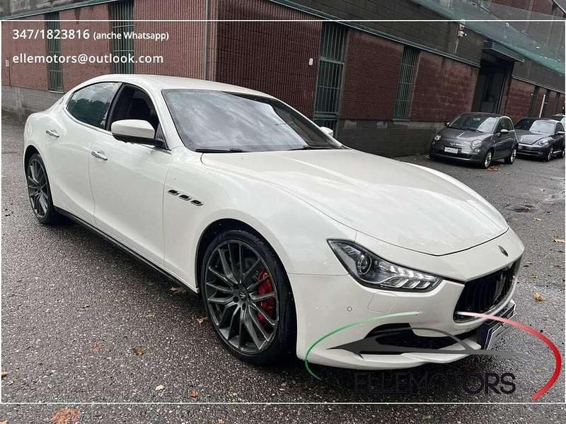 Usata Maserati Ghibli 411 CV (302 kW) 2018 Bianco Coupé