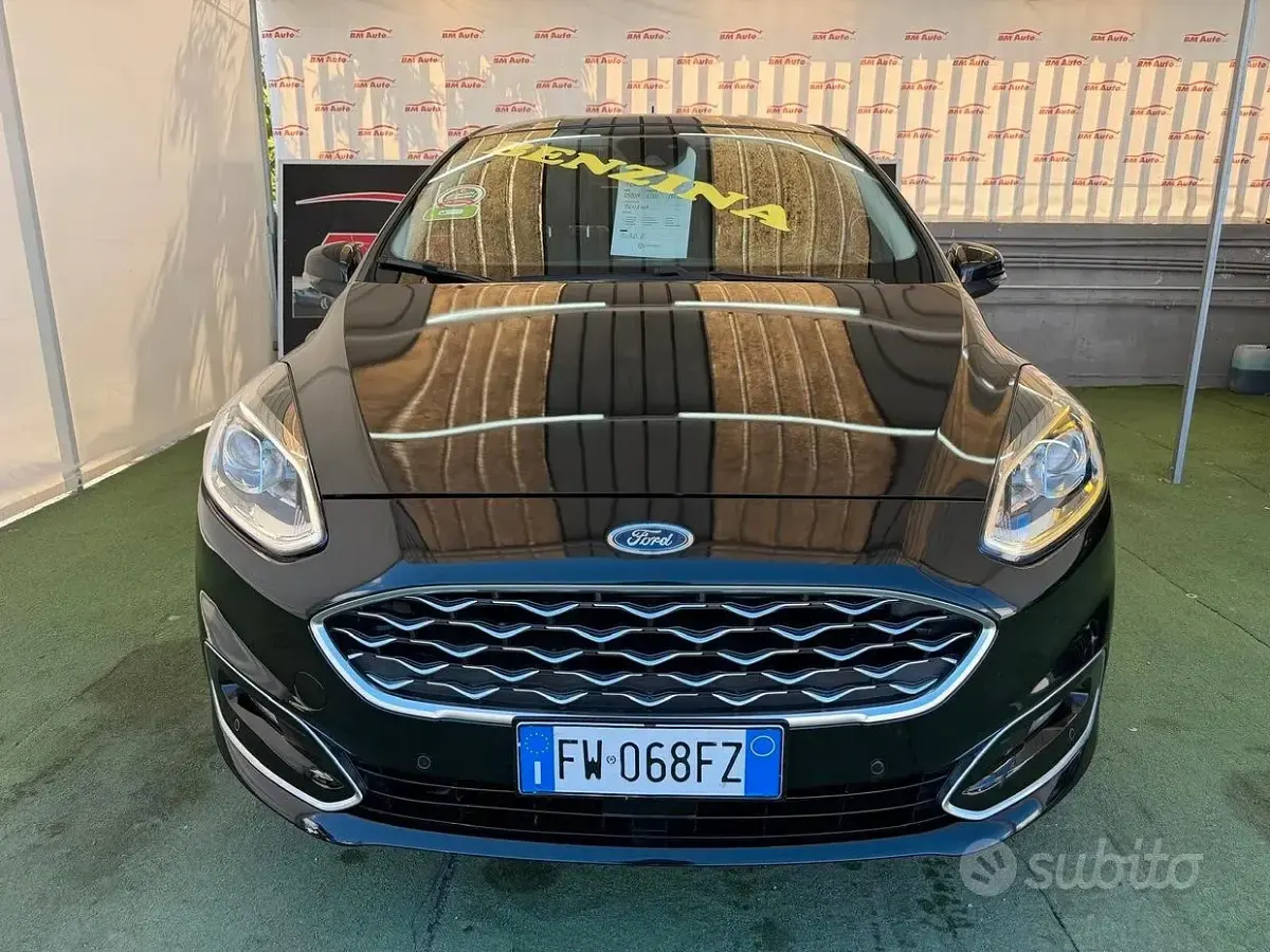 Usata Ford Fiesta Vignale 101 CV (74 kW) 2019 Nero Utilitaria