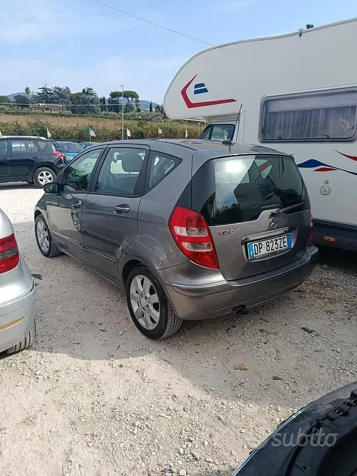 Usata Mercedes A150 Avantgarde 95 CV (69 kW) 2008 Grigio Berlina