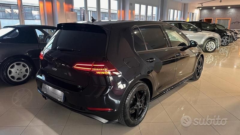 Usata VW Golf VII GTD 184 CV (135 kW) 2018 Nero Berlina