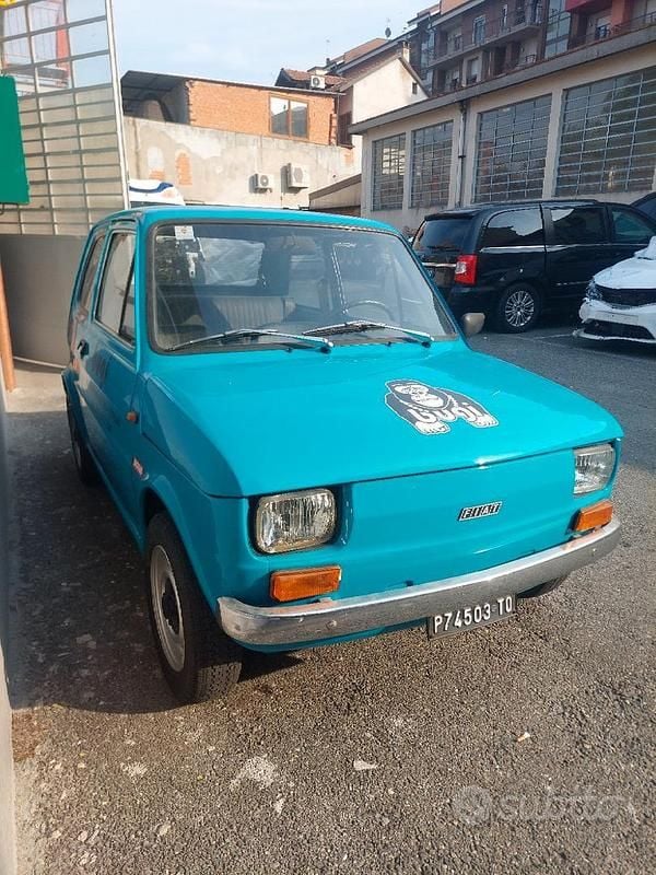 Usata Fiat 126 1970 Blu Utilitaria