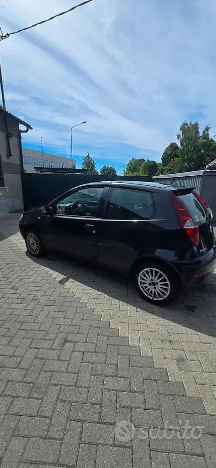Usata Fiat Punto 60 CV (44 kW) 2007 Nero Utilitaria