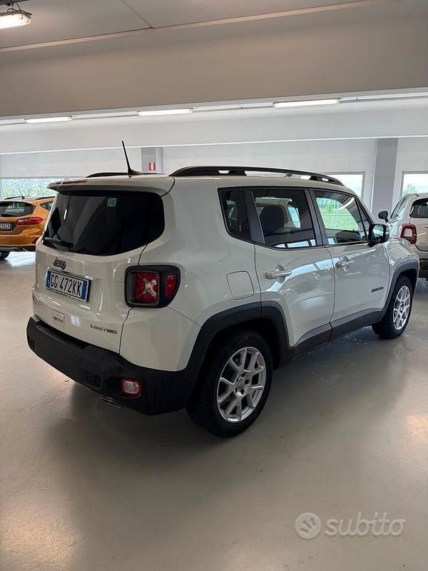 Usata Jeep Renegade Limited 120 CV (88 kW) 2021 Bianco SUV