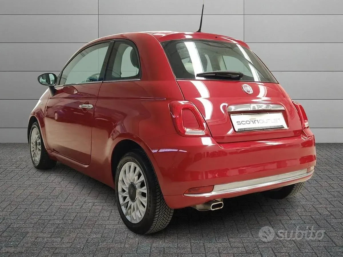 Usata Fiat 500 Pop 69 CV (50 kW) 2019 Rosso Monovolume
