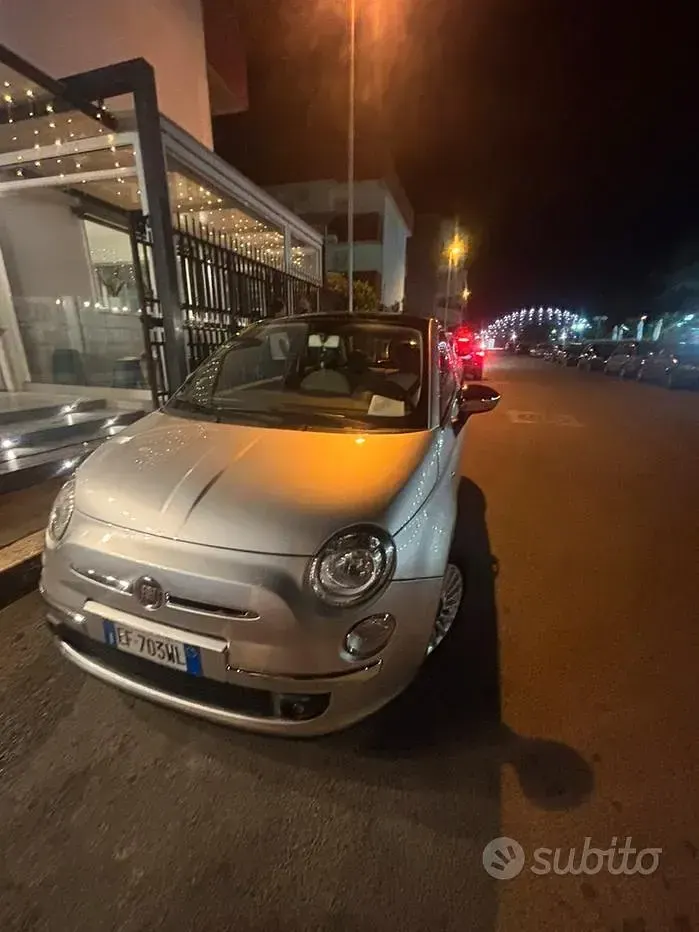 Usata Fiat 500 69 CV (50 kW) 2010 Grigio Berlina