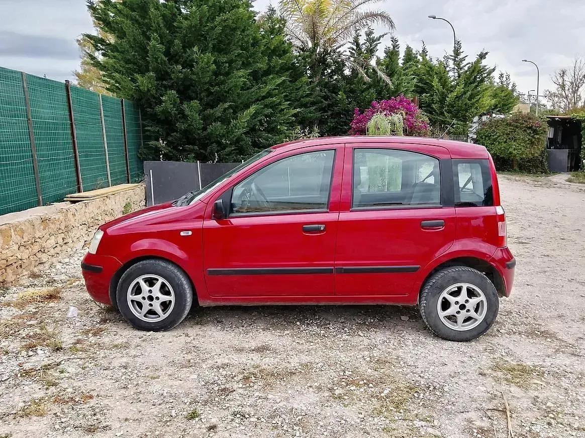 Usata Fiat Panda 2009 Rosso Utilitaria
