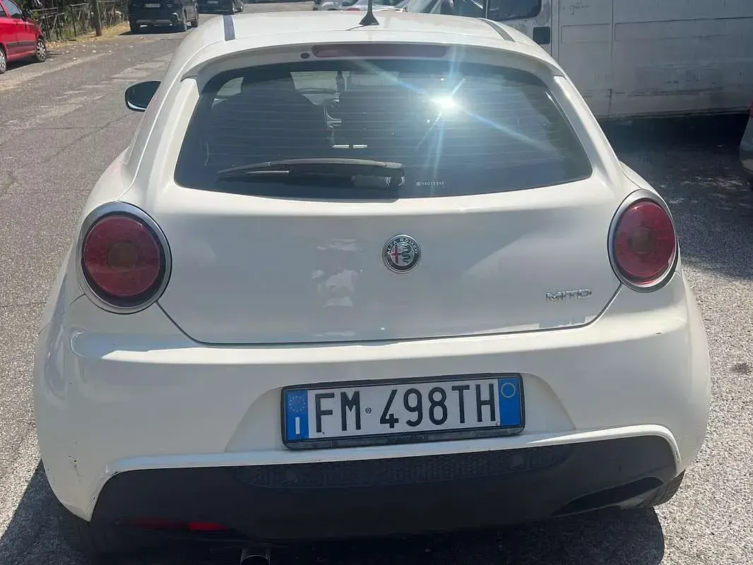 Usata Alfa Romeo MiTo Super 95 CV (69 kW) 2017 Bianco Utilitaria