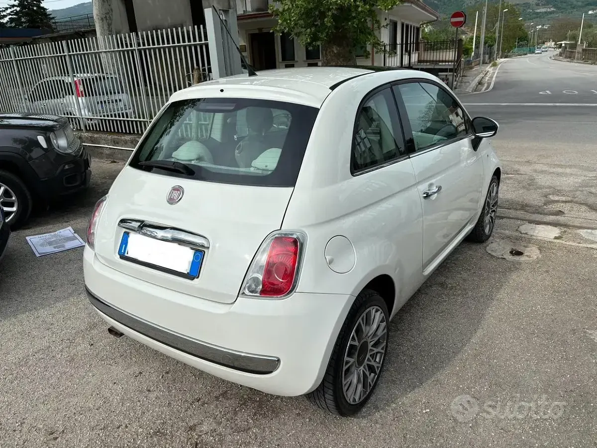 Usata Fiat 500 68 CV (50 kW) 2015 Bianco Utilitaria