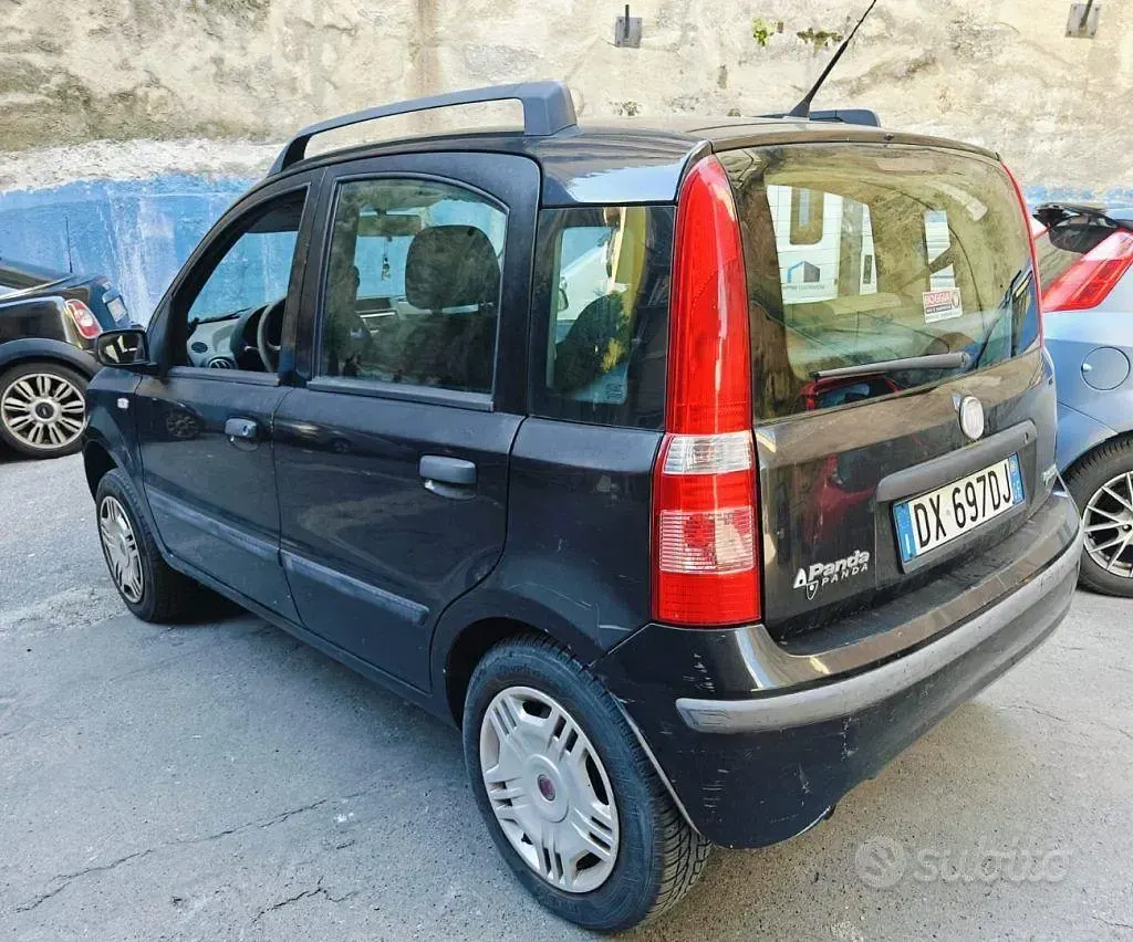 Usata Fiat Panda Dynamic 60 CV (44 kW) 2009 Nero Utilitaria