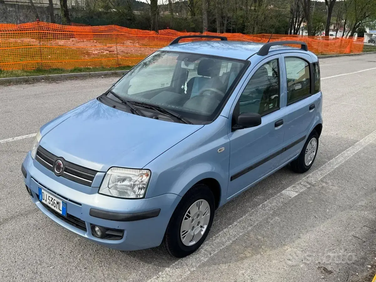 Usata Fiat Panda Dynamic 60 CV (44 kW) 2007 Blu Utilitaria