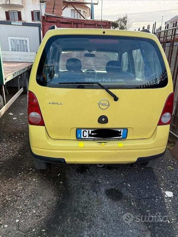Usata Opel Agila 58 CV (42 kW) 2003 Giallo Utilitaria