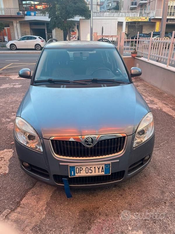 Usata Skoda Fabia 69 CV (50 kW) 2008 Blu Berlina