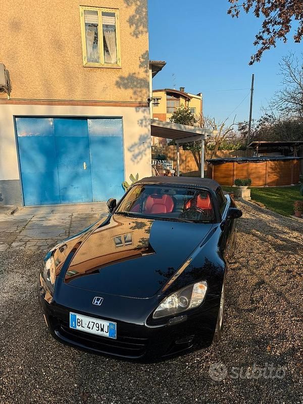 Usata Honda S 2000 S 241 CV (177 kW) 2000 Nero Cabrio