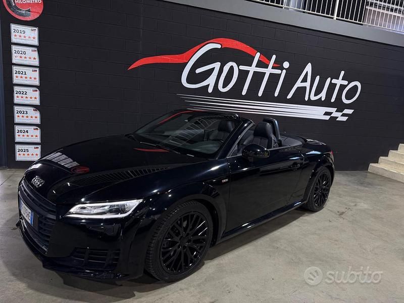 Usata Audi TT Roadster Design 184 CV (135 kW) 2016 Nero Cabrio