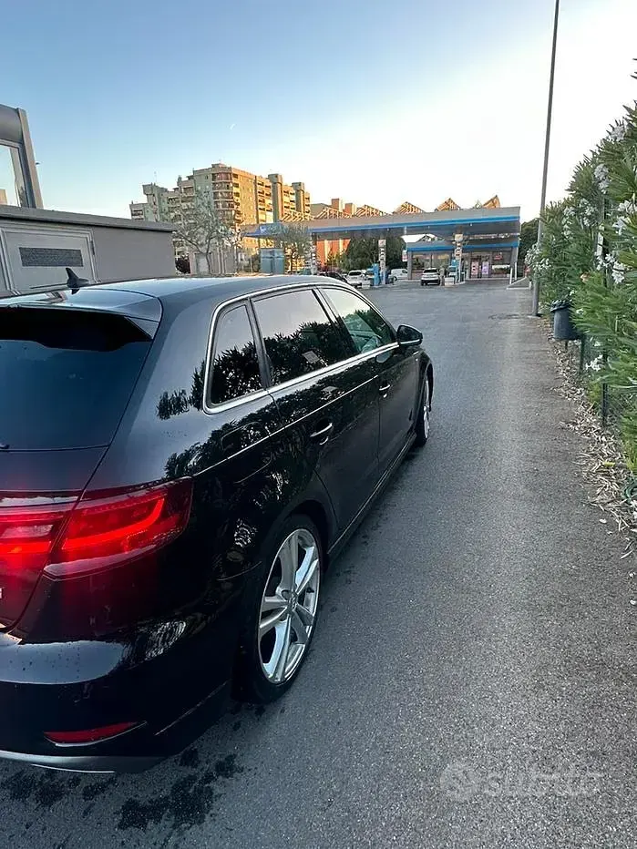 Usata Audi A3 150 CV (110 kW) 2016 Nero Berlina