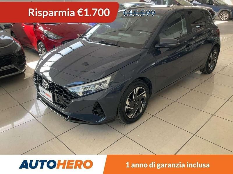 Grigio Usata 2022 Hyundai i20 Due volumi | 13.899 € (Buon prezzo) - Immagine 1/3