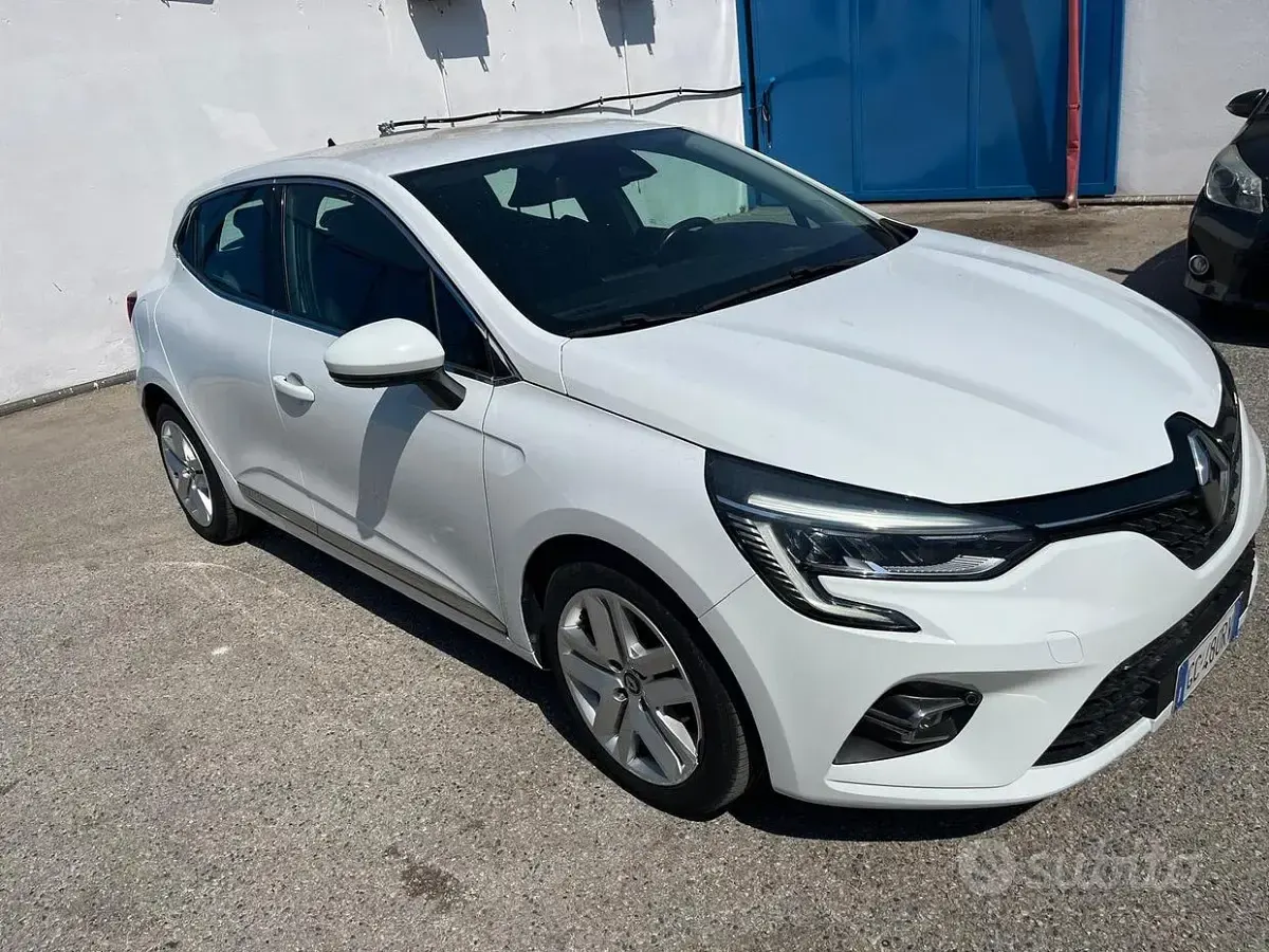 Usata Renault Clio V Intens 101 CV (74 kW) 2020 Bianco Berlina