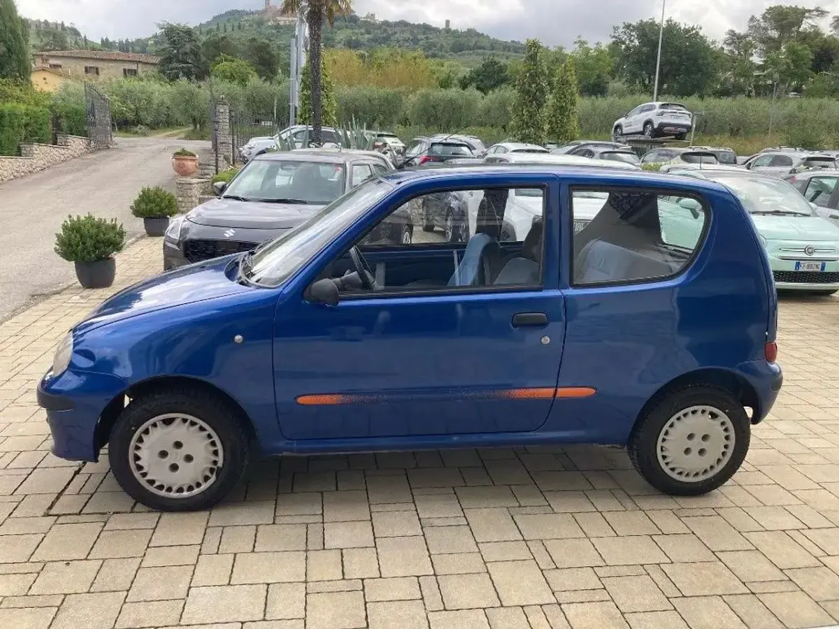 Usata Fiat Seicento S 54 CV (39 kW) 2002 Blu Utilitaria