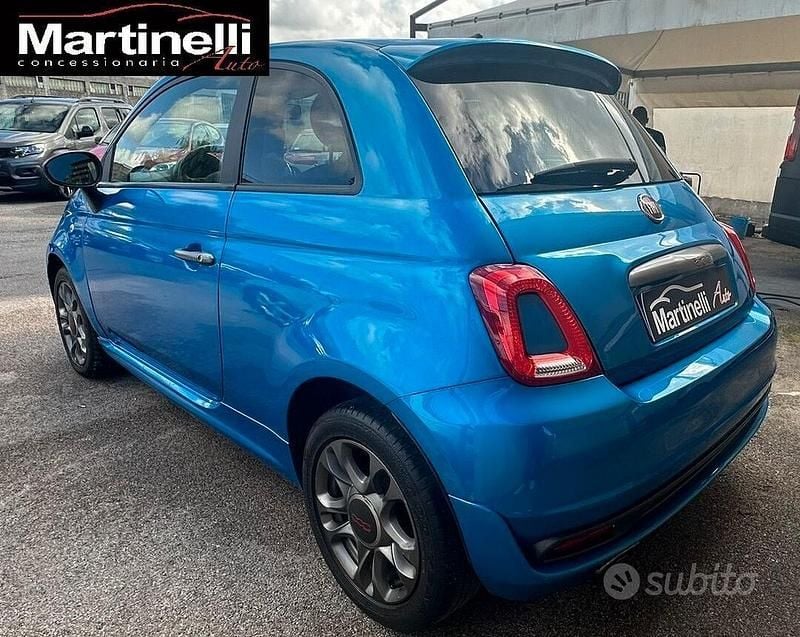 Usata Fiat 500 S 69 CV (50 kW) 2016 Blu Berlina
