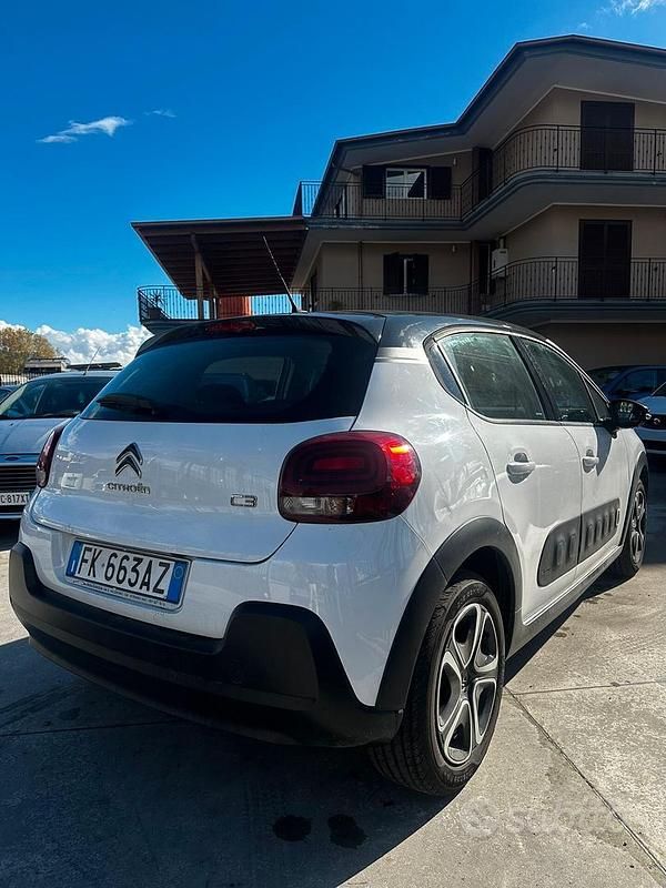 Usata Citroën C3 PureTech 82 CV (60 kW) 2017 Bianco Berlina