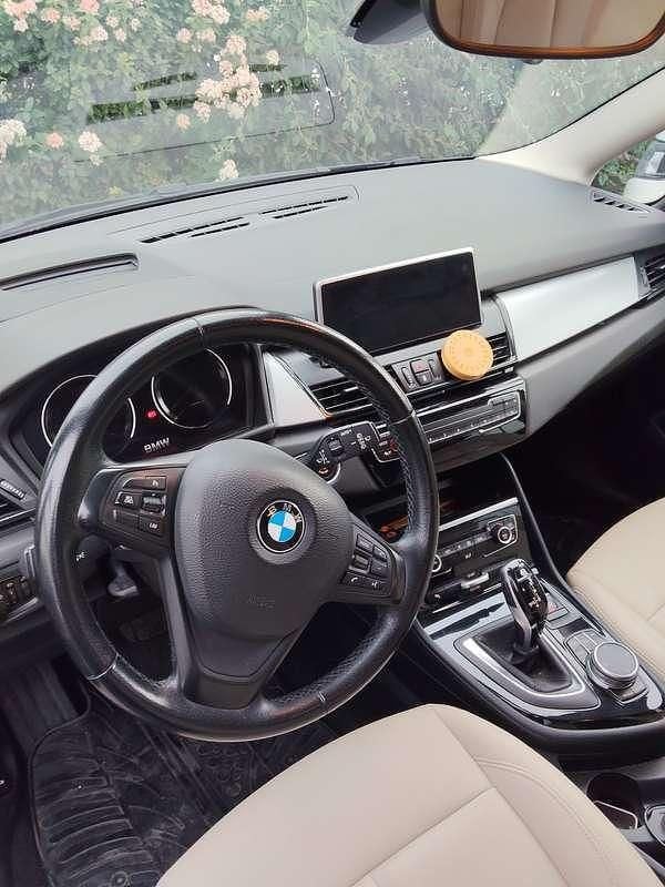 Usata BMW 218 Gran Tourer 150 CV (110 kW) 2018 Blu/azzurro Monovolume