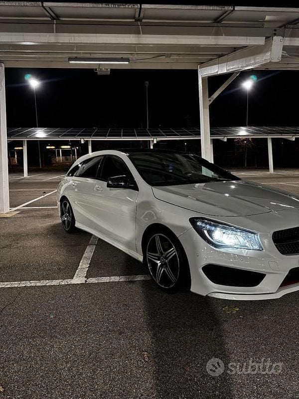Usata Mercedes CLA250 Shooting Brake 218 CV (160 kW) 2015 Bianco Station wagon