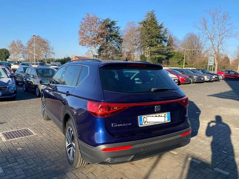 Usata Seat Tarraco Style 150 CV (110 kW) 2022 Blu SUV