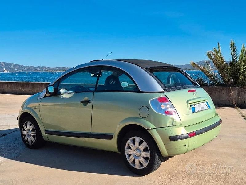 Usata Citroën C3 68 CV (50 kW) 2005 Verde Cabrio