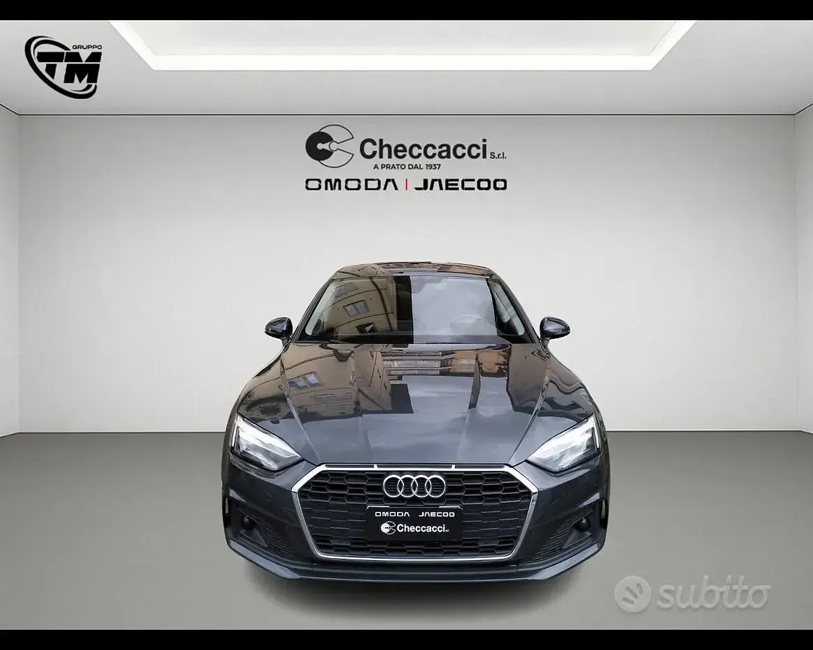 Usata Audi A5 Premium 190 CV (139 kW) 2020 Grigio Coupé