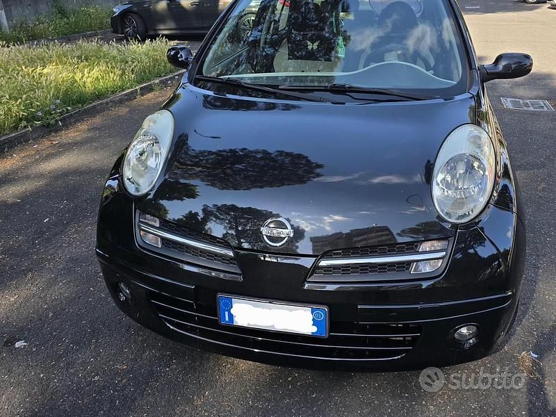 Usata Nissan Micra 2009 Nero Utilitaria