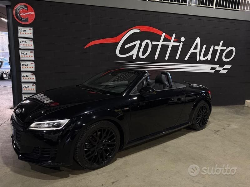 Usata Audi TT Roadster Design 184 CV (135 kW) 2016 Nero Cabrio