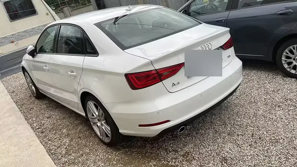 Usata Audi A3 110 CV (80 kW) 2016 Bianco Berlina