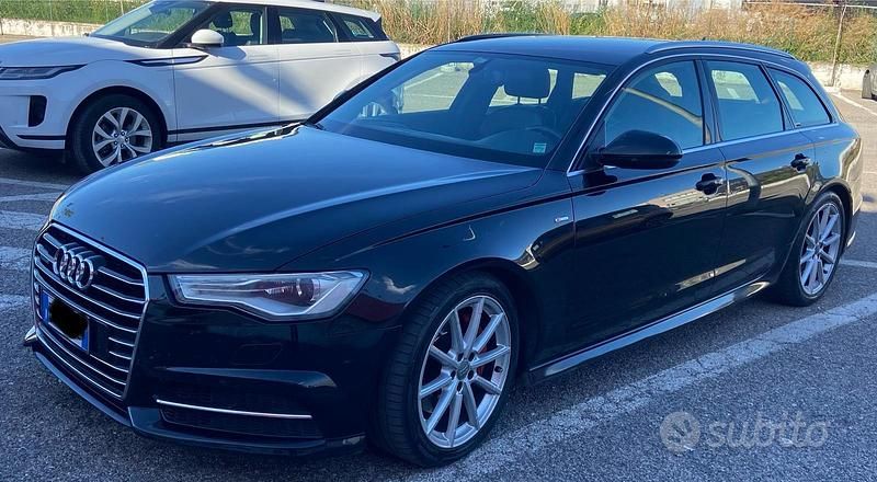 Usata Audi A6 S-Line 272 CV (200 kW) 2015 Nero Station wagon