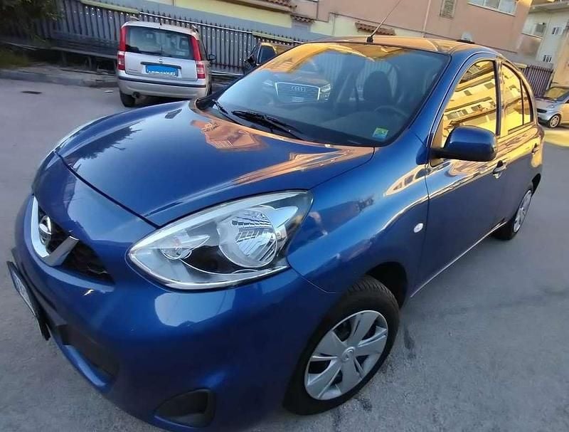 Usata Nissan Micra Visia 80 CV (58 kW) 2015 Blu/azzurro Utilitaria