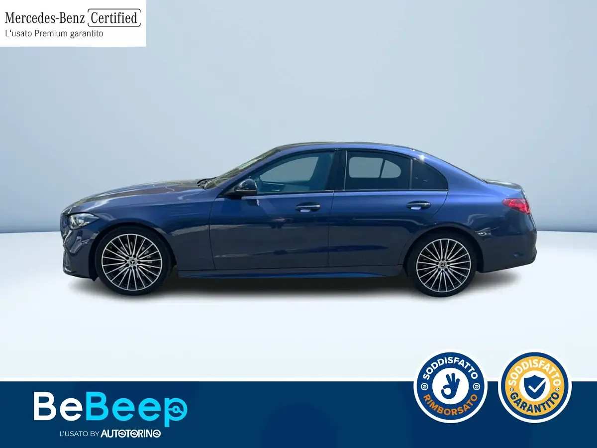 Usata Mercedes C300 Advanced 265 CV (194 kW) 2024 Blu metallizzato