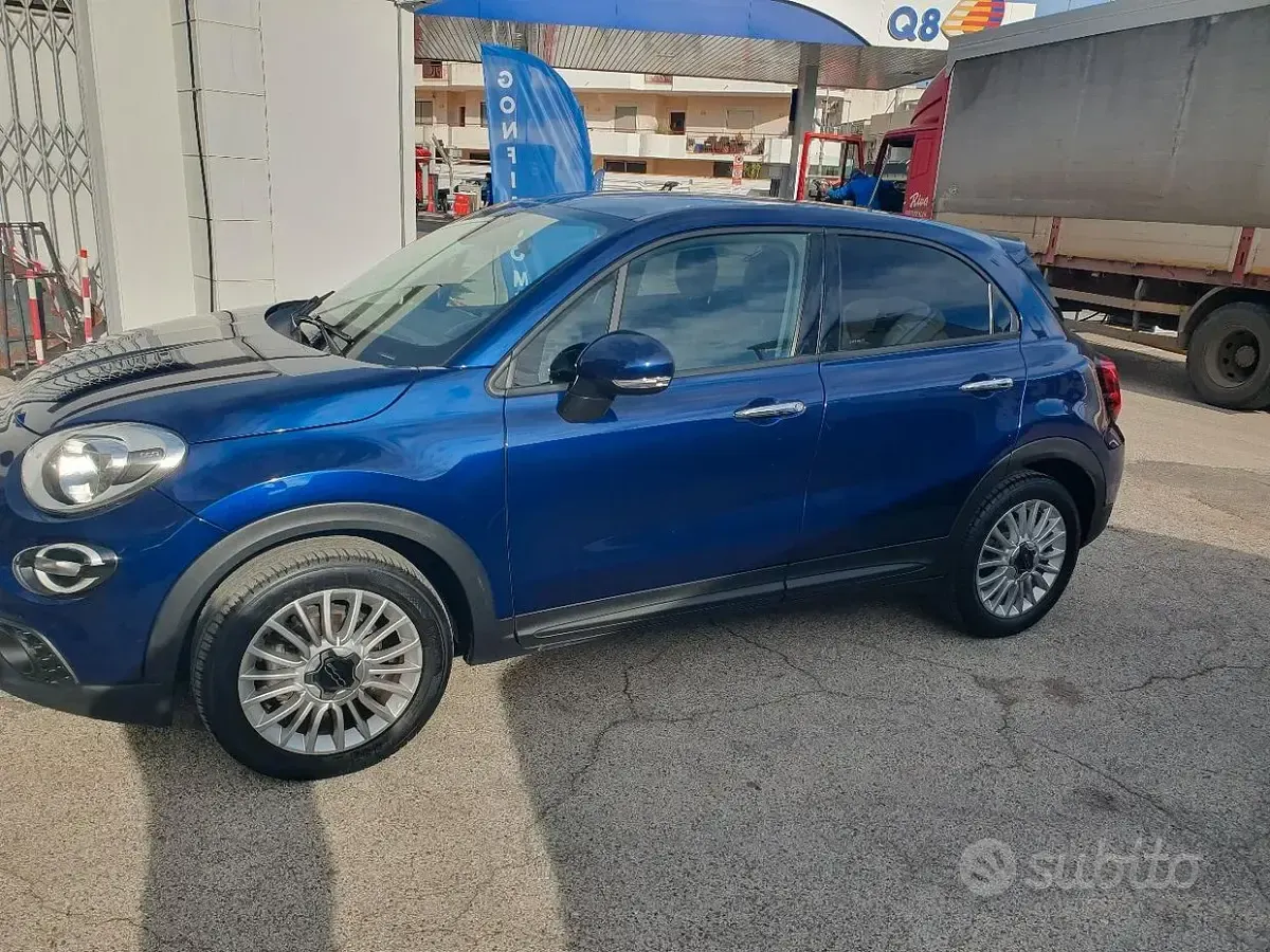 Usata Fiat 500X 95 CV (69 kW) 2021 Blu SUV