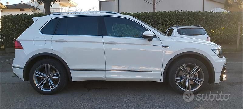Usata VW Tiguan Advance 190 CV (139 kW) 2020 Bianco SUV
