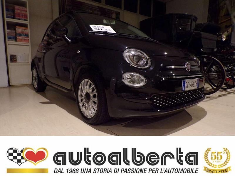Nero vesuvio Usata 2021 Fiat 500 Lounge Due volumi | 12.400 € (Buon prezzo) - Immagine 1/4